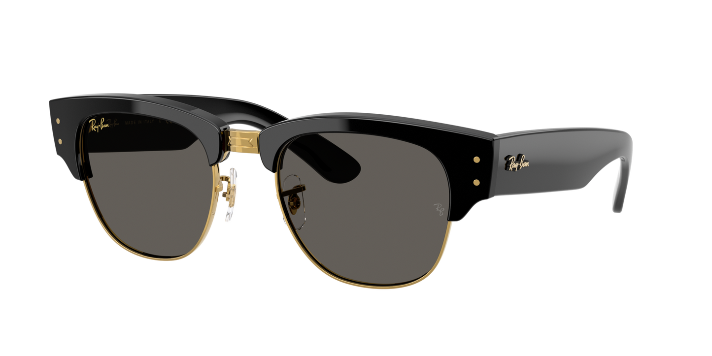 Ray-Ban 0RB0316S MEGA CLUBMASTER  6826J5 Black on Gold