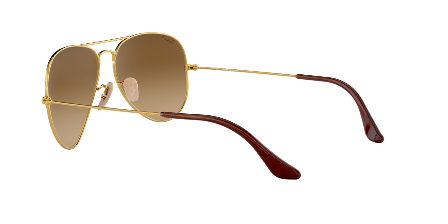 Ray-Ban 0RB3025 AVIATOR 001/M2 Arista Gold