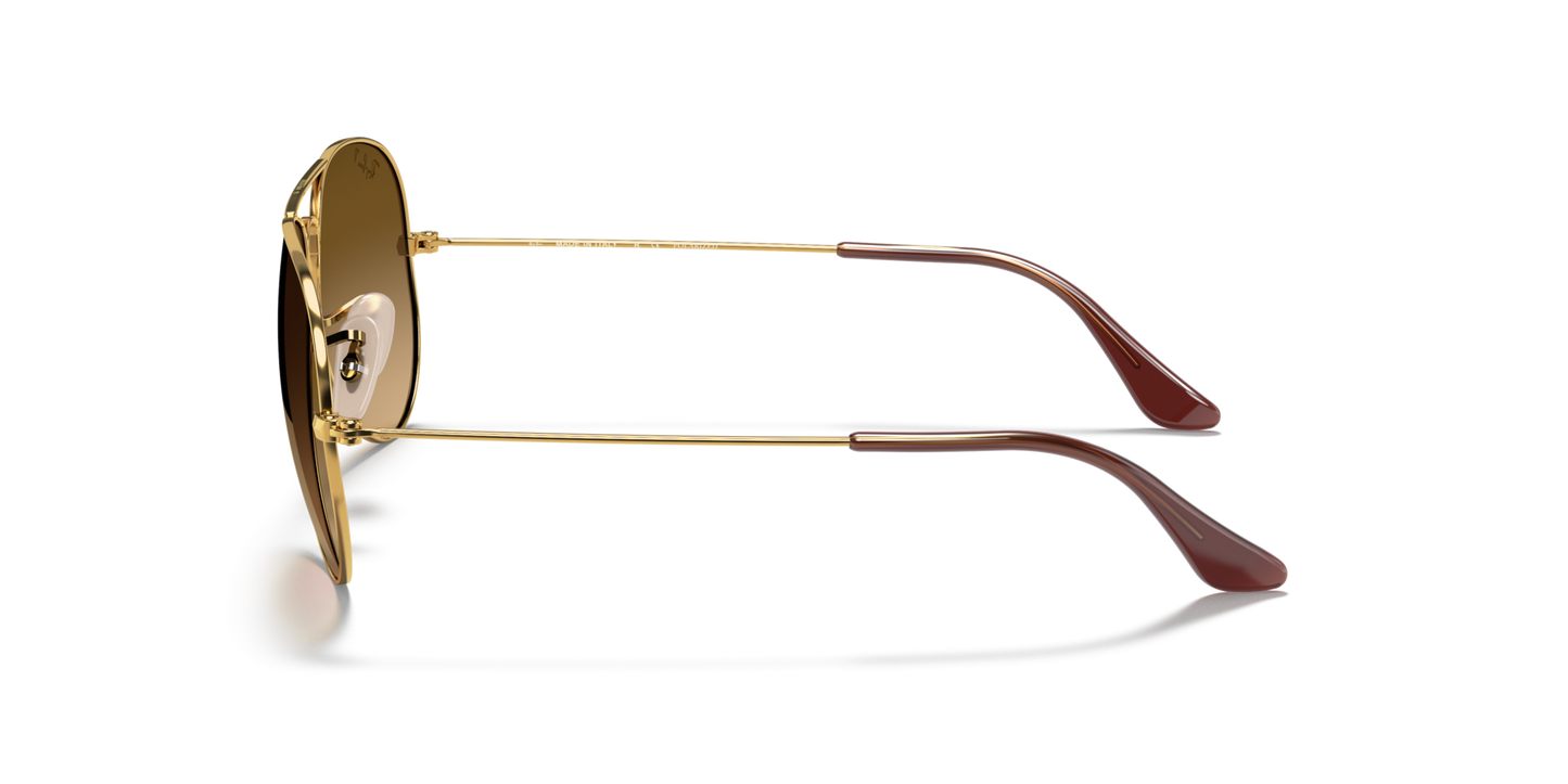 Ray-Ban 0RB3025 AVIATOR 001/M2 Arista Gold