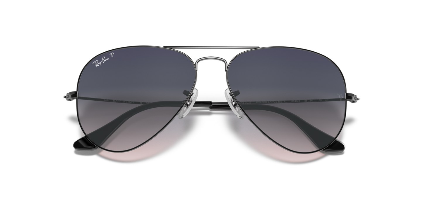 Ray-Ban 0RB3025 AVIATOR 004/78 Gunmetal