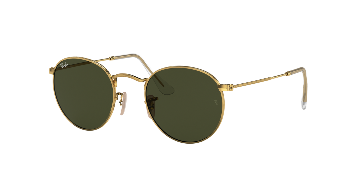 Ray-Ban ORB3447 ROUND METAL 001 Arista Gold
