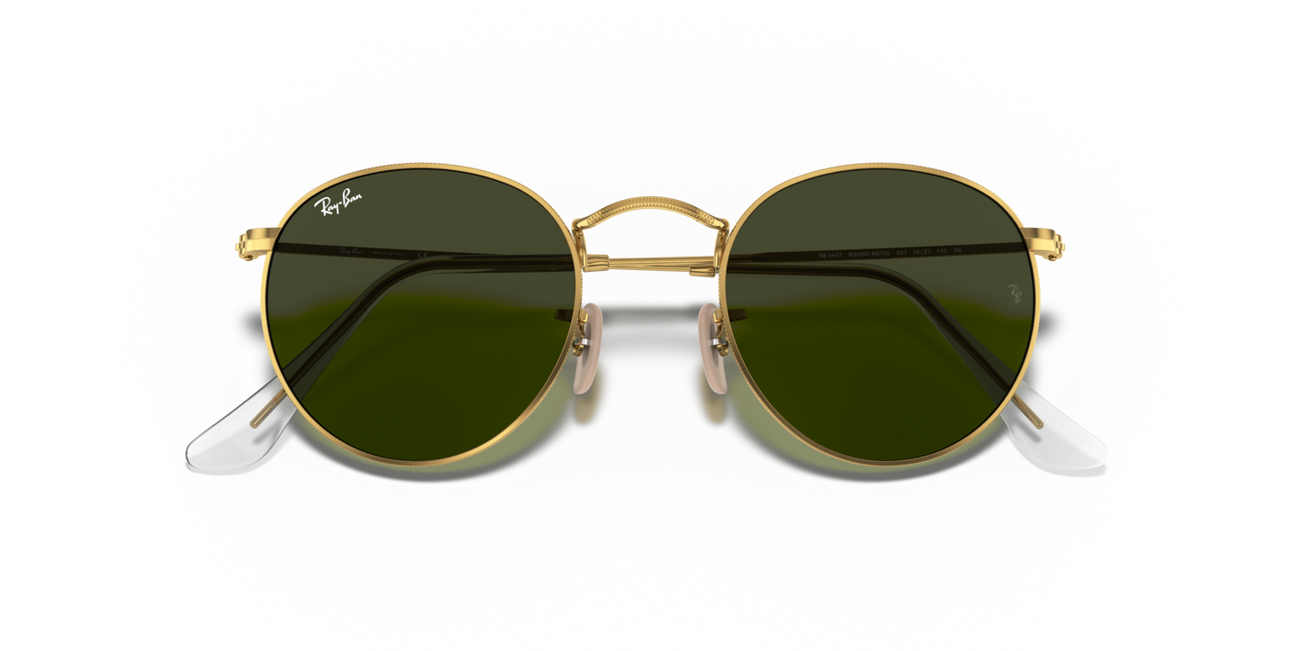 Ray-Ban ORB3447 ROUND METAL 001 Arista Gold