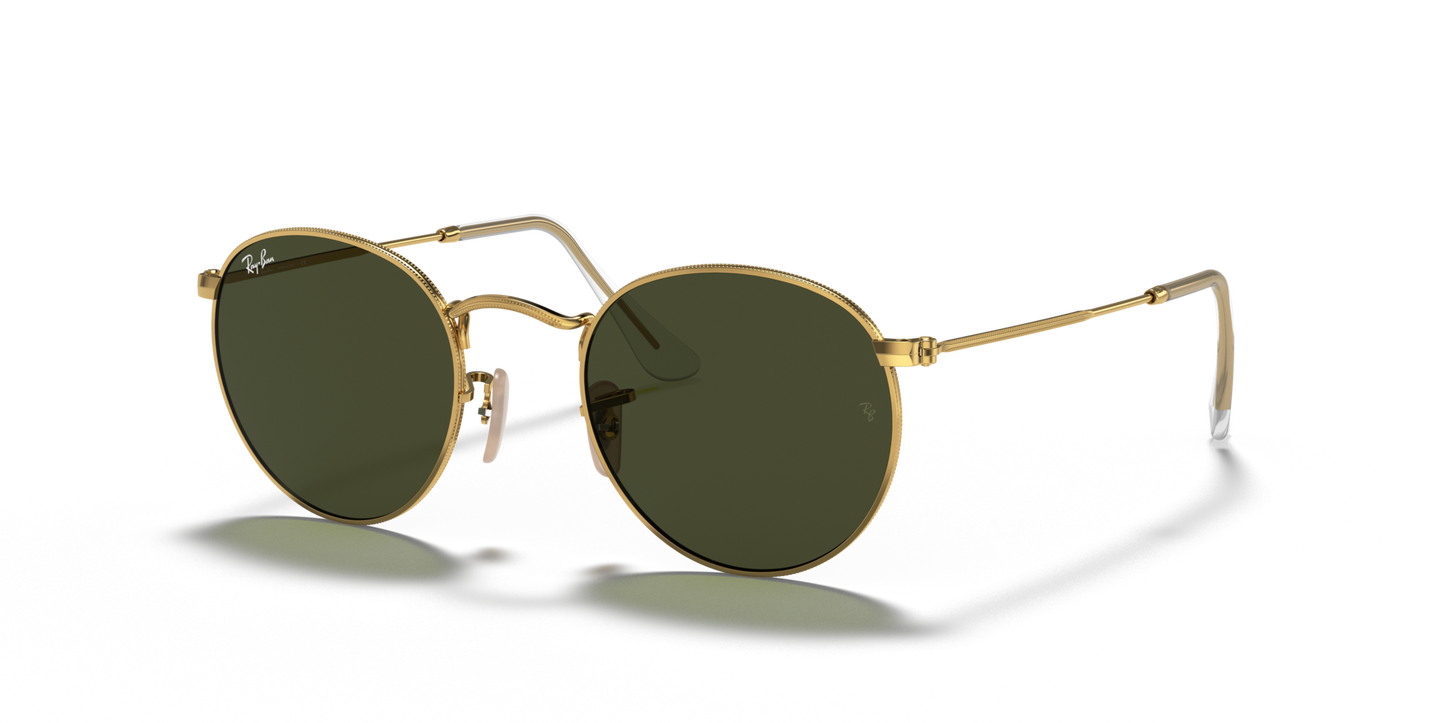 Ray-Ban ORB3447 ROUND METAL 001 Arista Gold