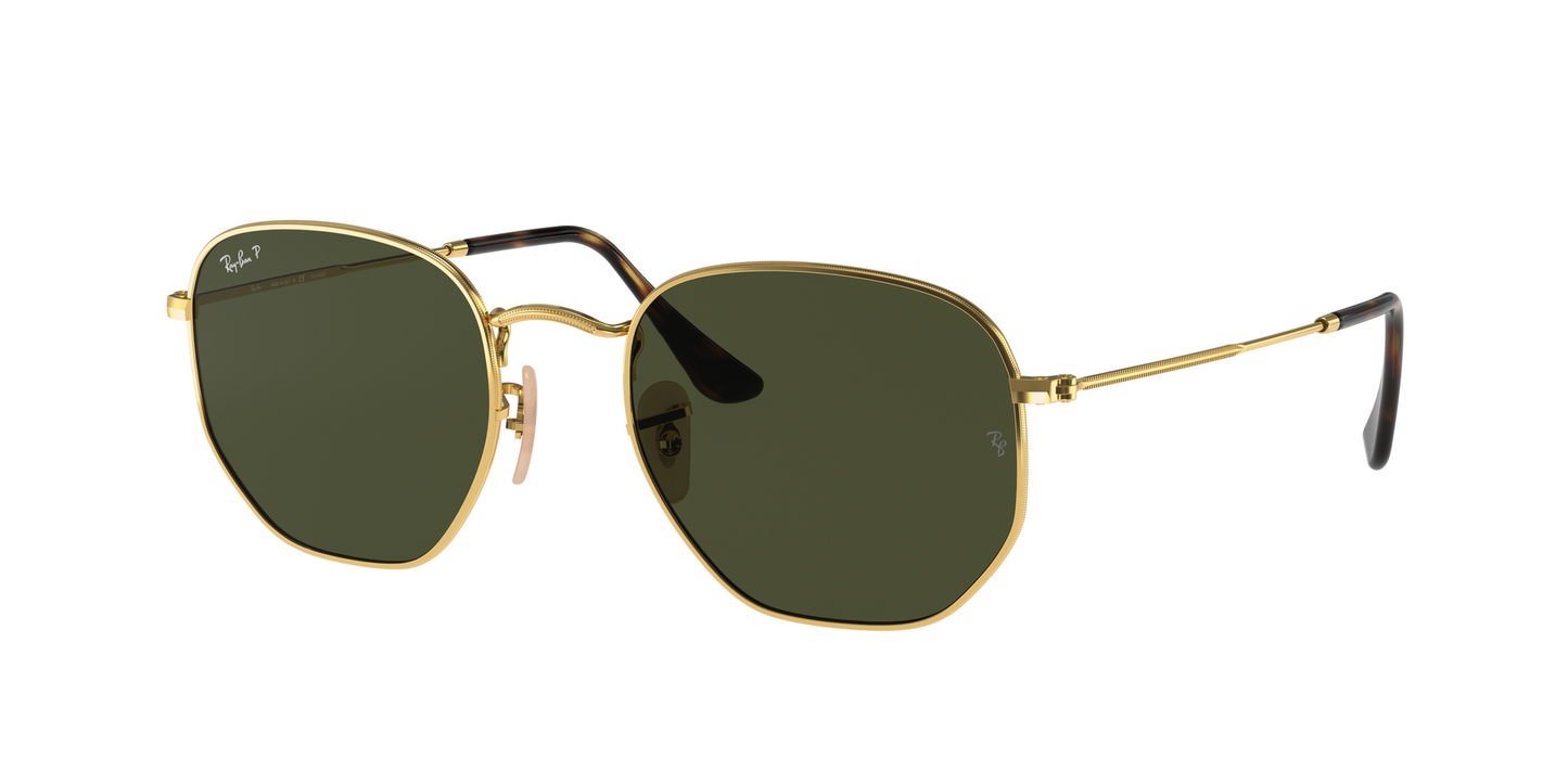 Ray-Ban 0RB3548N HEXAGONAL 001/58 Arista Gold