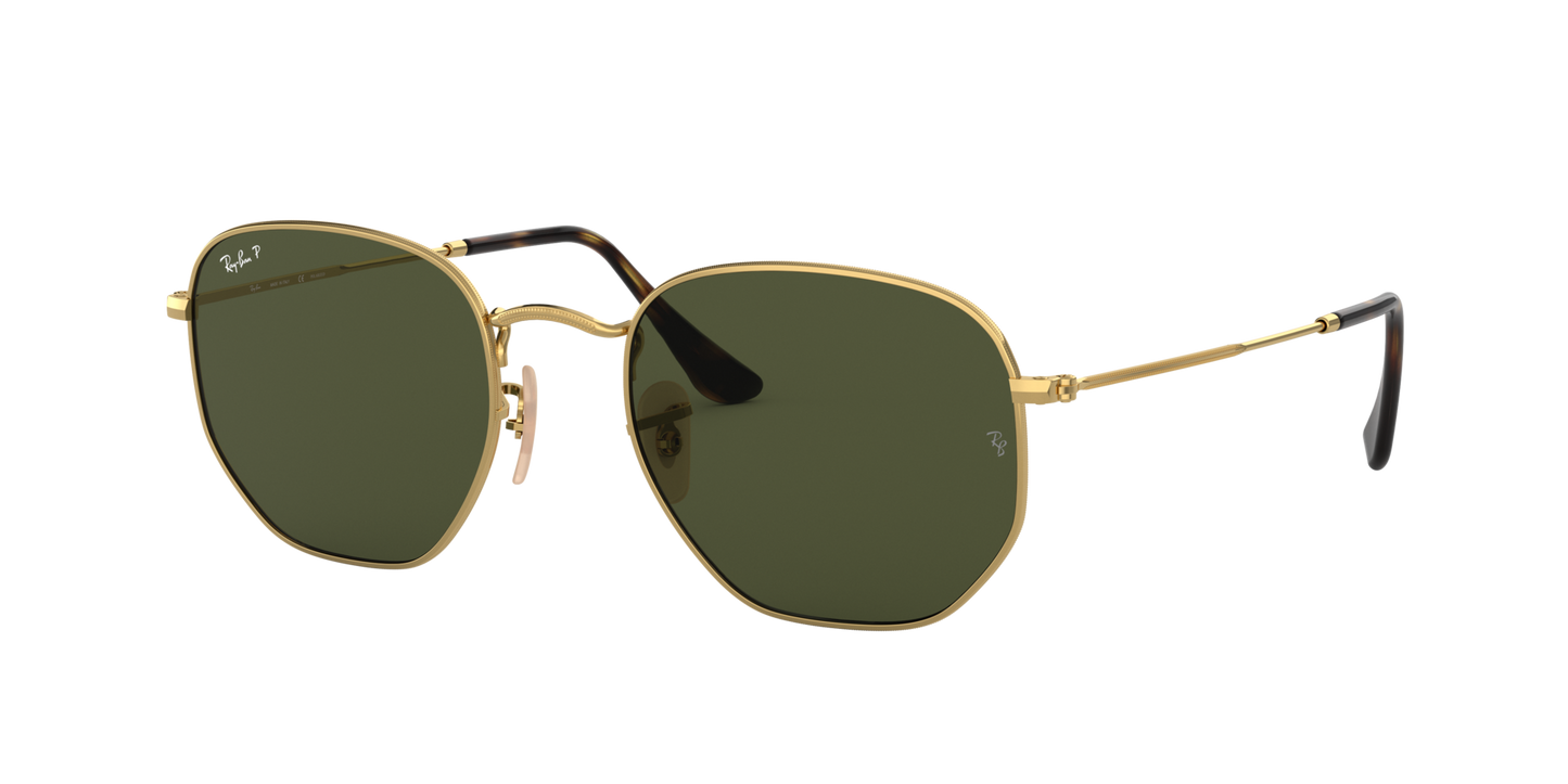 Ray-Ban 0RB3548N HEXAGONAL 001/58 Arista Gold