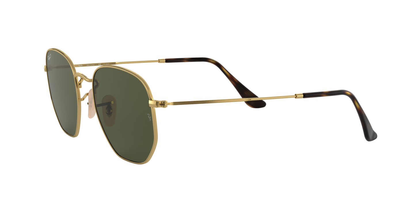 Ray-Ban 0RB3548N HEXAGONAL 001/58 Arista Gold