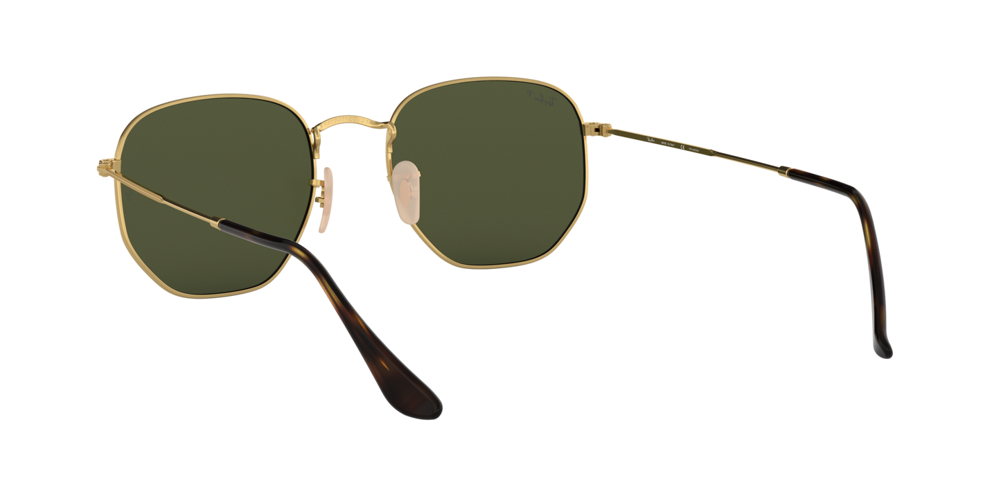 Ray-Ban 0RB3548N HEXAGONAL 001/58 Arista Gold