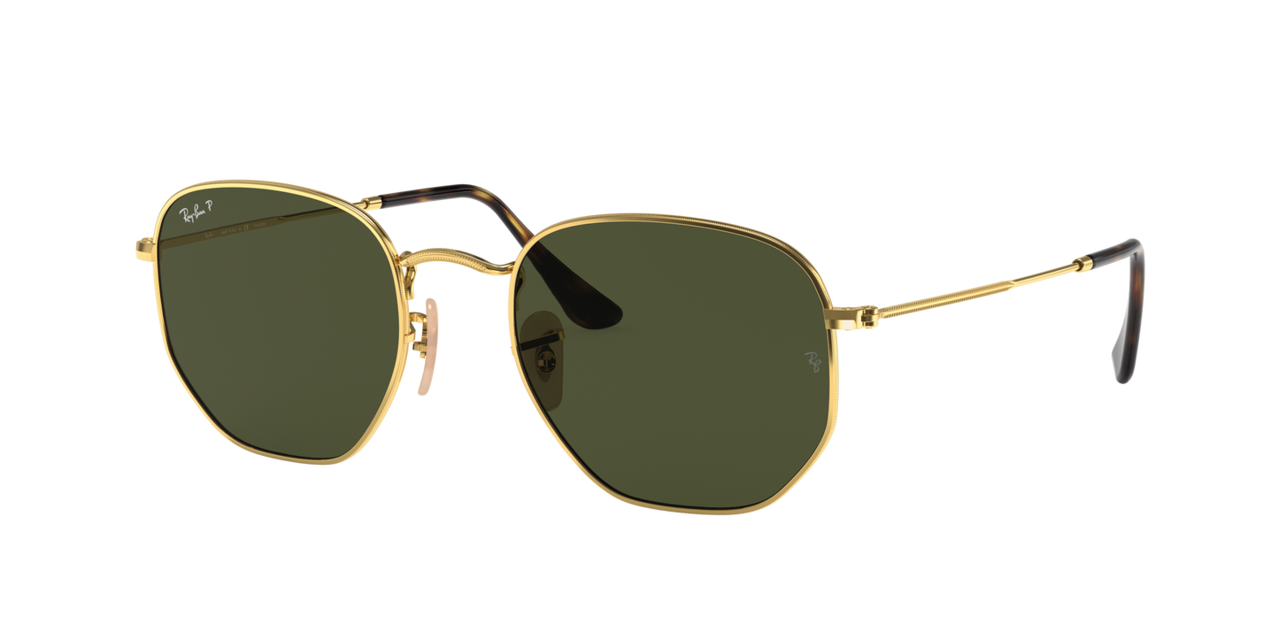 Ray-Ban 0RB3548N HEXAGONAL 001/58 Arista Gold