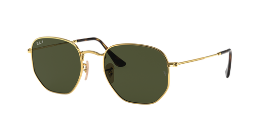 Ray-Ban 0RB3548N HEXAGONAL 001/58 Arista Gold