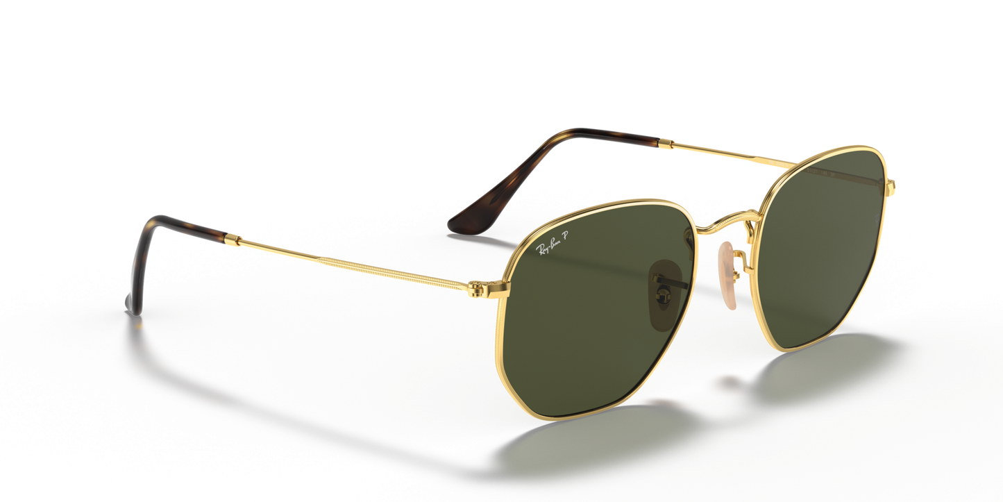Ray-Ban 0RB3548N HEXAGONAL 001/58 Arista Gold