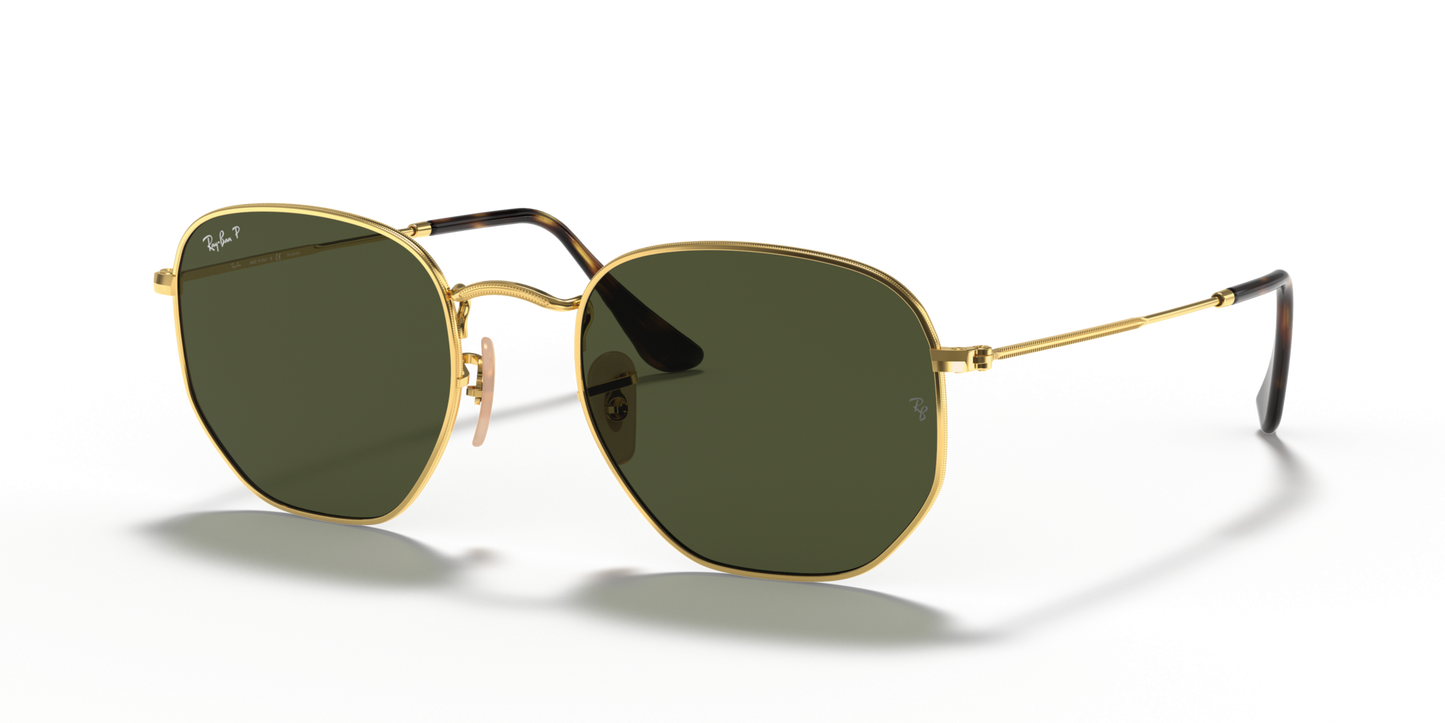 Ray-Ban 0RB3548N HEXAGONAL 001/58 Arista Gold