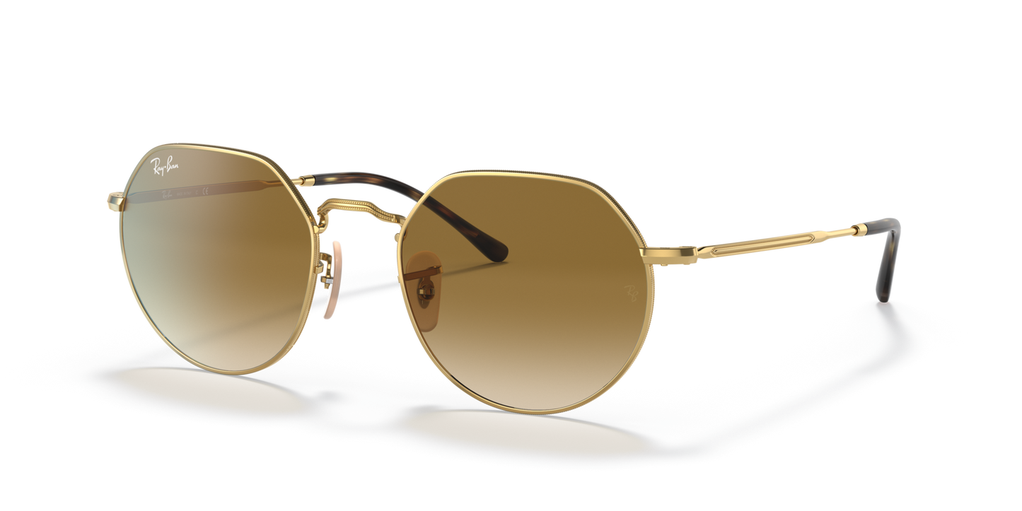 Ray-Ban 0RB3565 JACK 001/51 Arista Gold