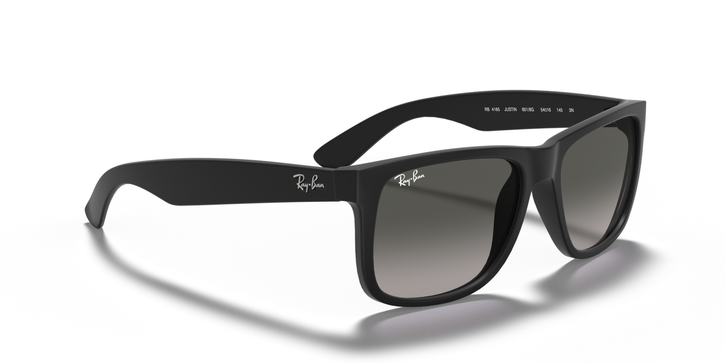 Ray-Ban 0RB4165 JUSTIN 601/8G Rubber Black