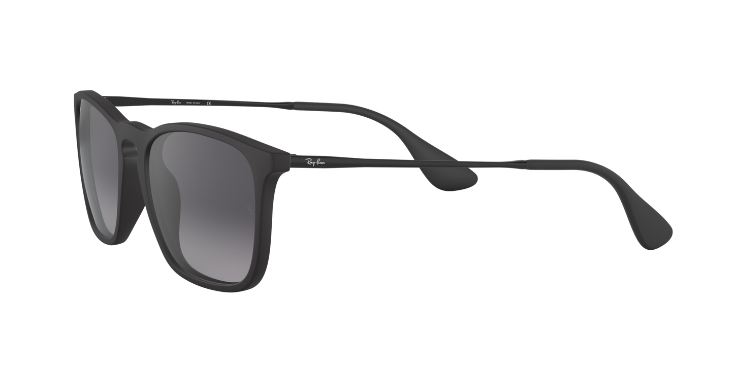 Ray-Ban 0RB4187 CHRIS 622/8G Rubber Black