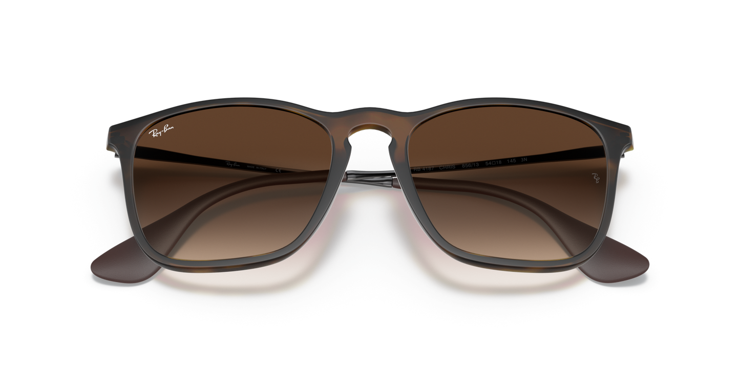 Ray-Ban 0RB4187 CHRIS 856/13 Havana