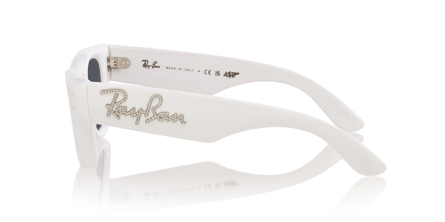 Ray-Ban 0RB4940B WAYFARER PUFFER 686387 White & Strass