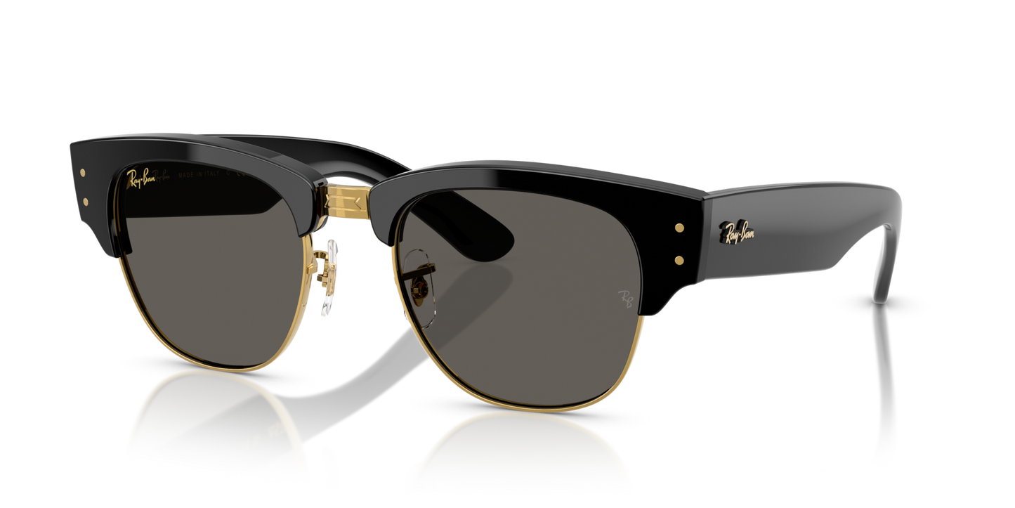 Ray-Ban 0RB0316S MEGA CLUBMASTER  6826J5 Black on Gold