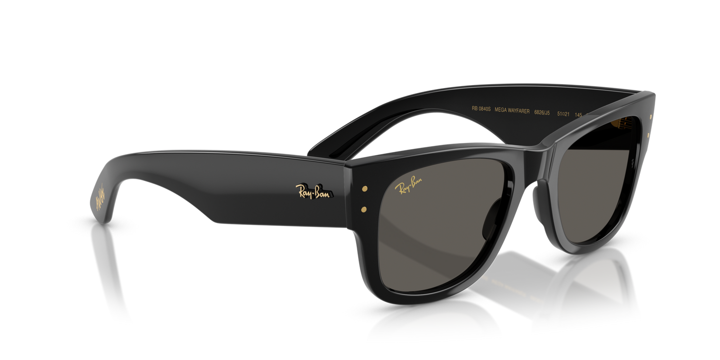 Ray-Ban 0RB0840S 0MEGA WAYFARER 6826J5 Black