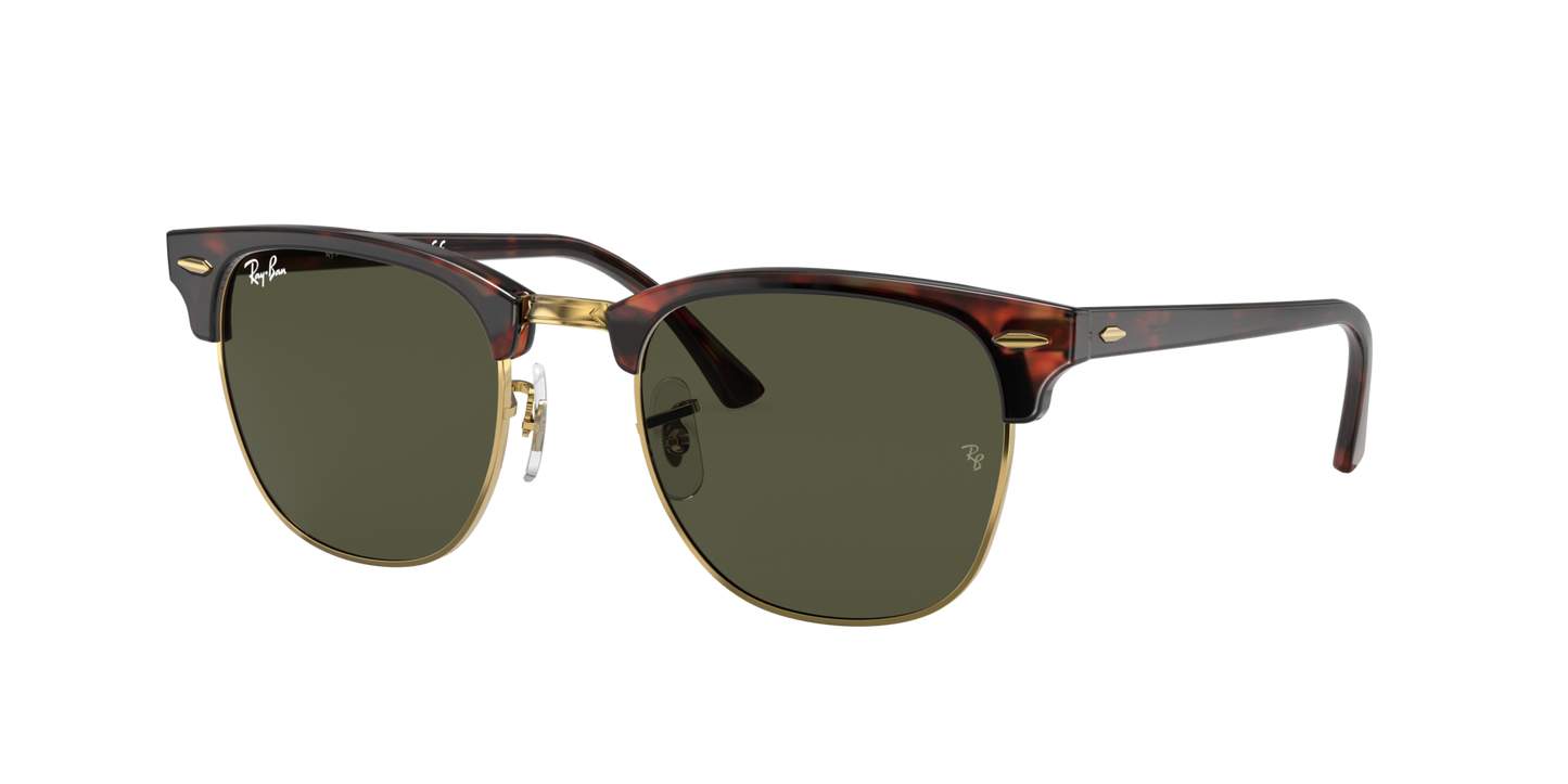 Ray-Ban 0RB3016 CLUBMASTER W0366 Tortoise On Gold