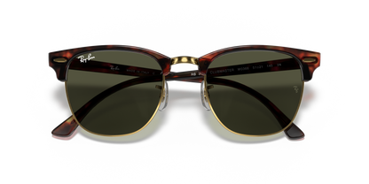 Ray-Ban 0RB3016 CLUBMASTER W0366 Tortoise On Gold