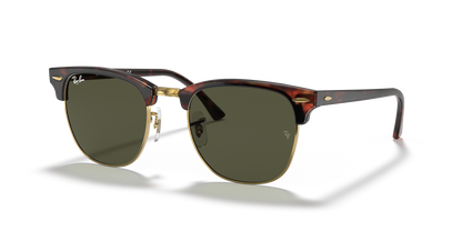 Ray-Ban 0RB3016 CLUBMASTER W0366 Tortoise On Gold