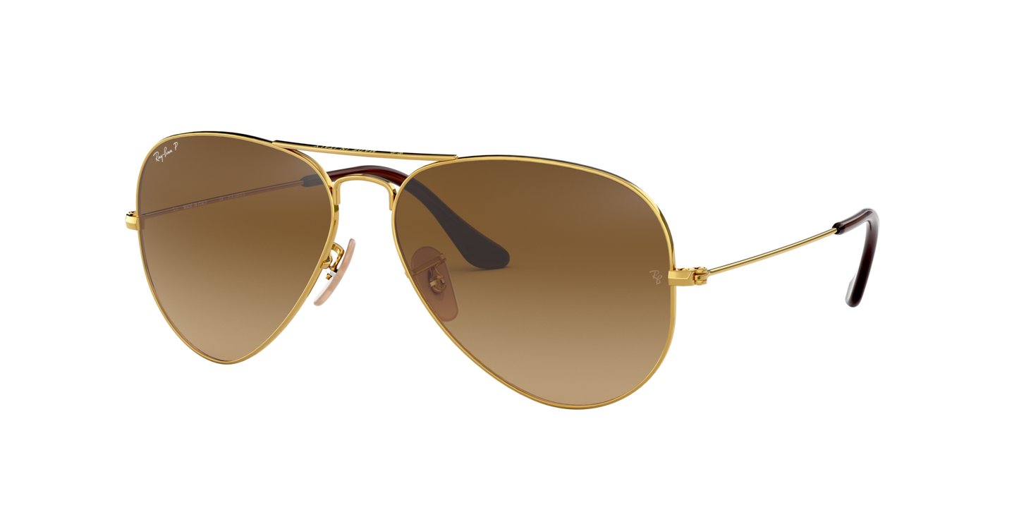 Ray-Ban 0RB3025 AVIATOR 001/M2 Arista Gold