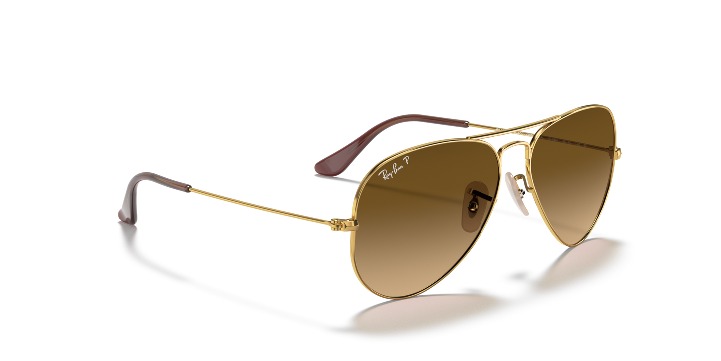 Ray-Ban 0RB3025 AVIATOR 001/M2 Arista Gold