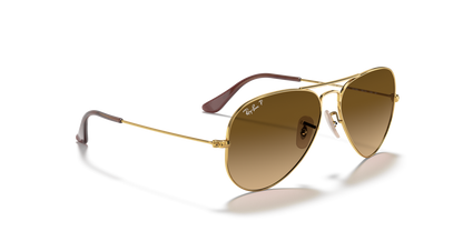 Ray-Ban 0RB3025 AVIATOR 001/M2 Arista Gold