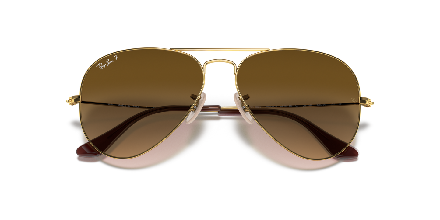 Ray-Ban 0RB3025 AVIATOR 001/M2 Arista Gold