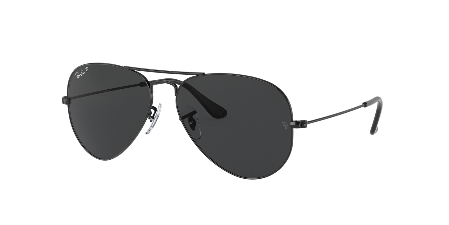 Ray-Ban 0RB3025 AVIATOR 002/48 Black