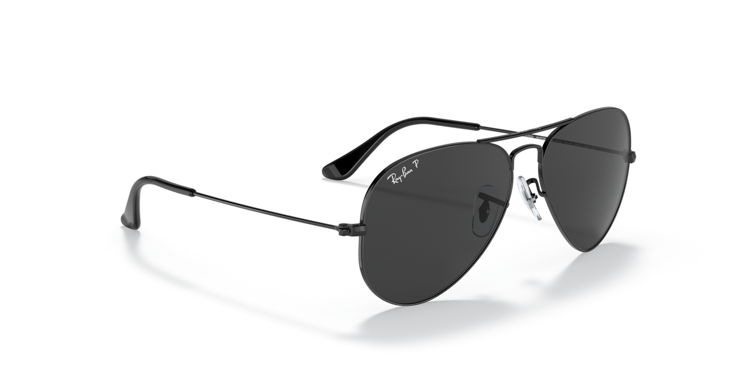 Ray-Ban 0RB3025 AVIATOR 002/48 Black
