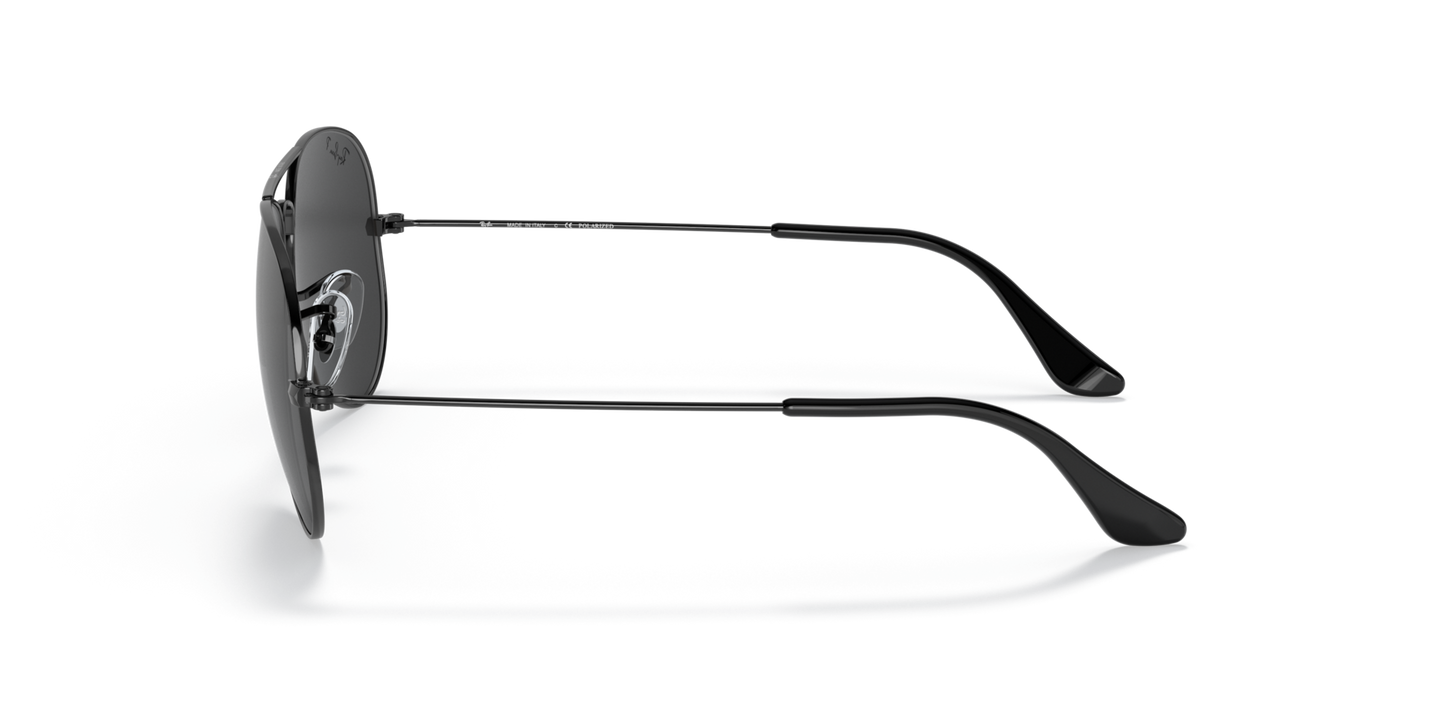 Ray-Ban 0RB3025 AVIATOR 002/48 Black