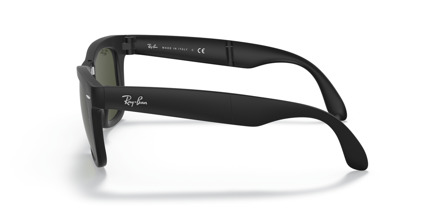 Ray-Ban 0RB4165 FOLDING WAYFARER 601S Black