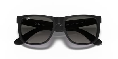 Ray-Ban 0RB4165 JUSTIN 601/8G Rubber Black