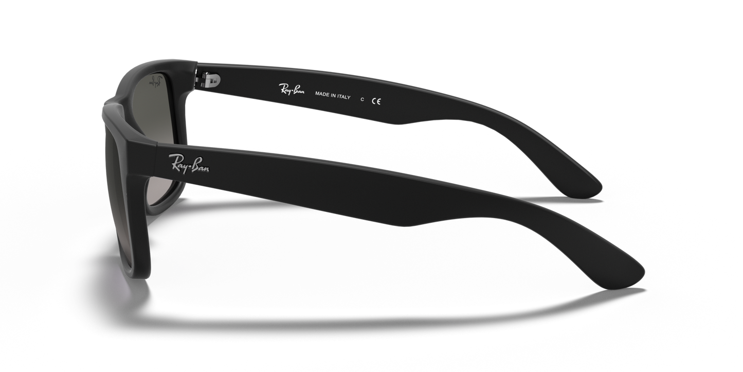 Ray-Ban 0RB4165 JUSTIN 601/8G Rubber Black