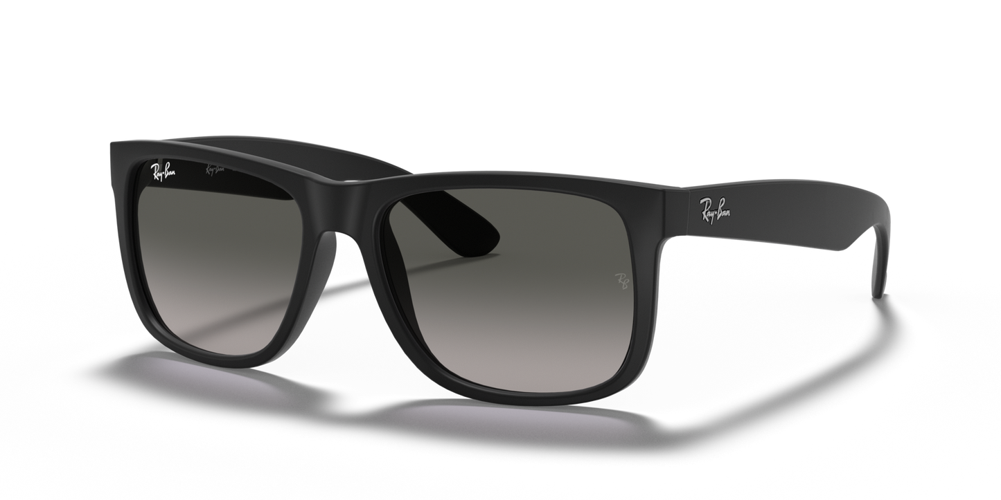 Ray-Ban 0RB4165 JUSTIN 601/8G Rubber Black
