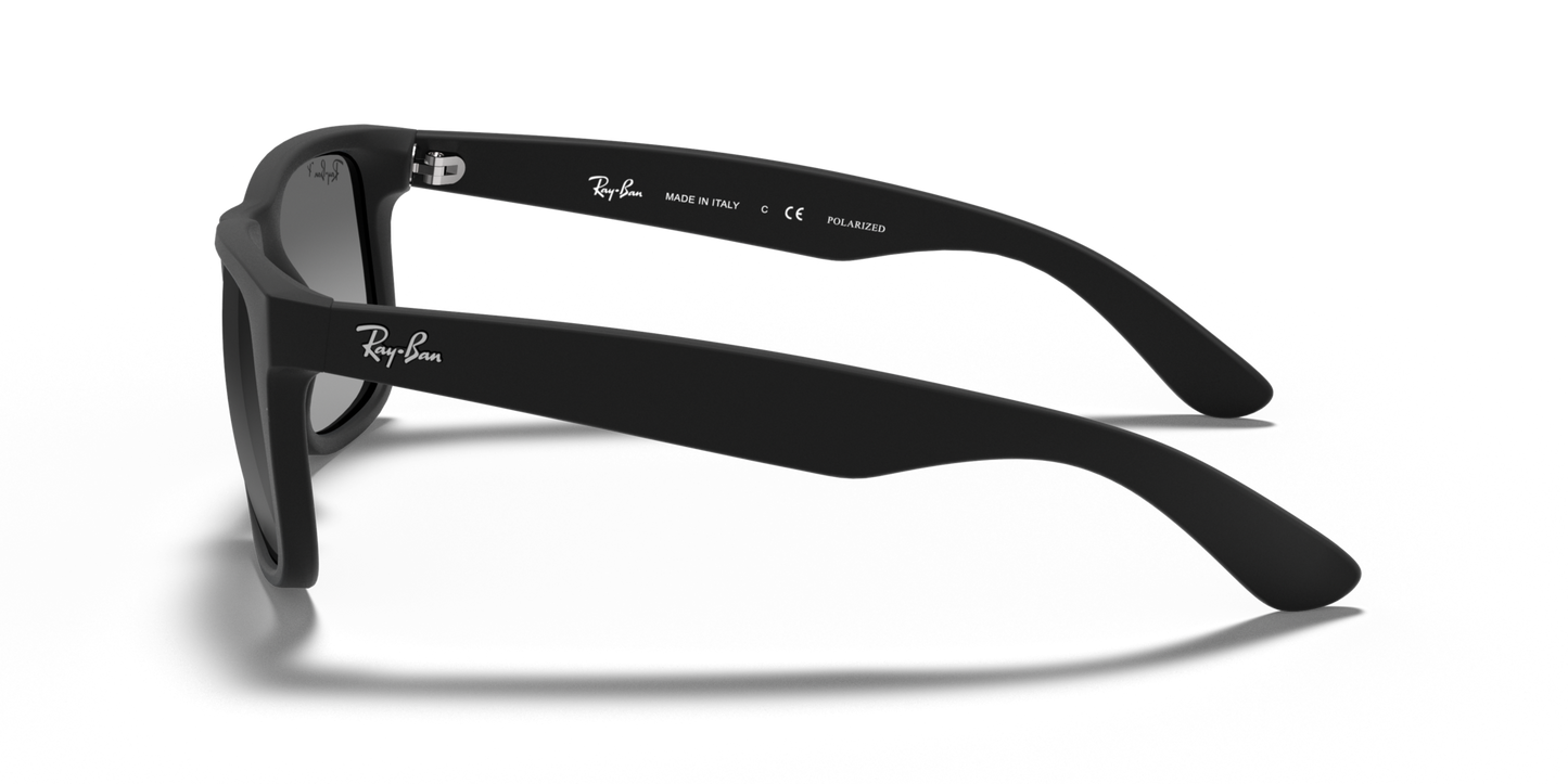 Ray-Ban 0RB4165 JUSTIN 622/T3 Rubber Black