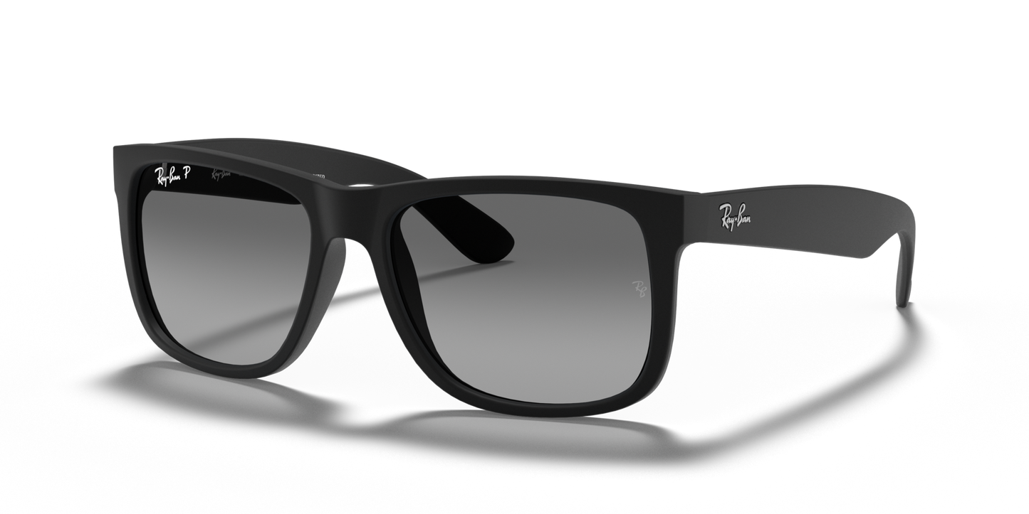Ray-Ban 0RB4165 JUSTIN 622/T3 Rubber Black