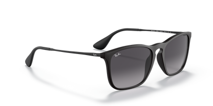 Ray-Ban 0RB4187 CHRIS 622/8G Rubber Black