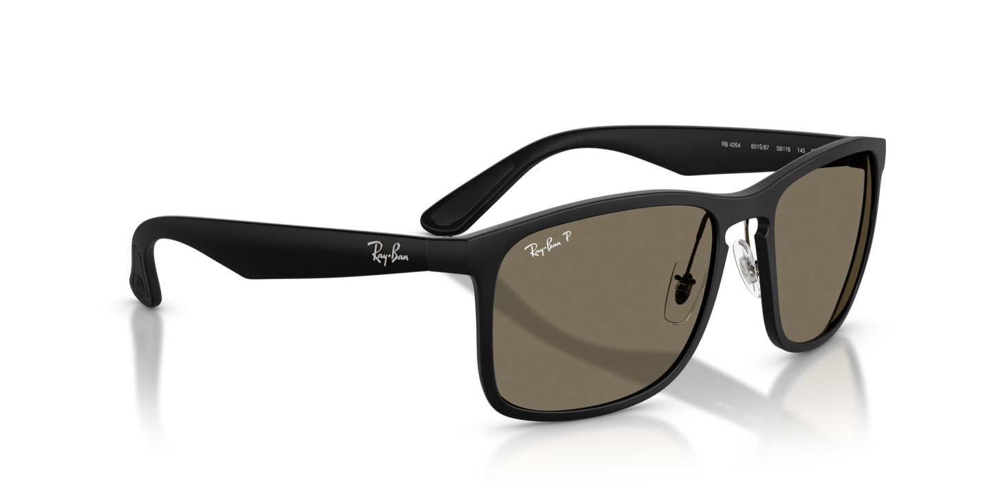 Ray-Ban 0RB4264 CHROMANCE 601S87 Matte Black