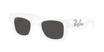 Ray-Ban 0RB4940B WAYFARER PUFFER 686387 White & Strass