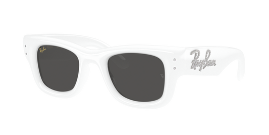 Ray-Ban 0RB4940B WAYFARER PUFFER 686387 White & Strass