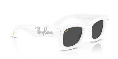 Ray-Ban 0RB4940B WAYFARER PUFFER 686387 White & Strass