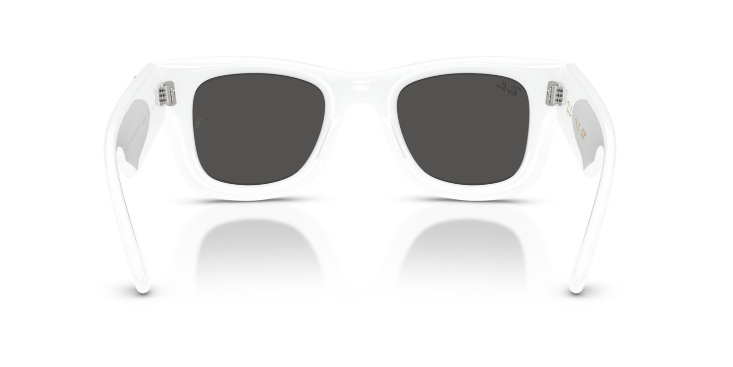 Ray-Ban 0RB4940B WAYFARER PUFFER 686387 White & Strass