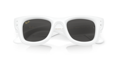 Ray-Ban 0RB4940B WAYFARER PUFFER 686387 White & Strass