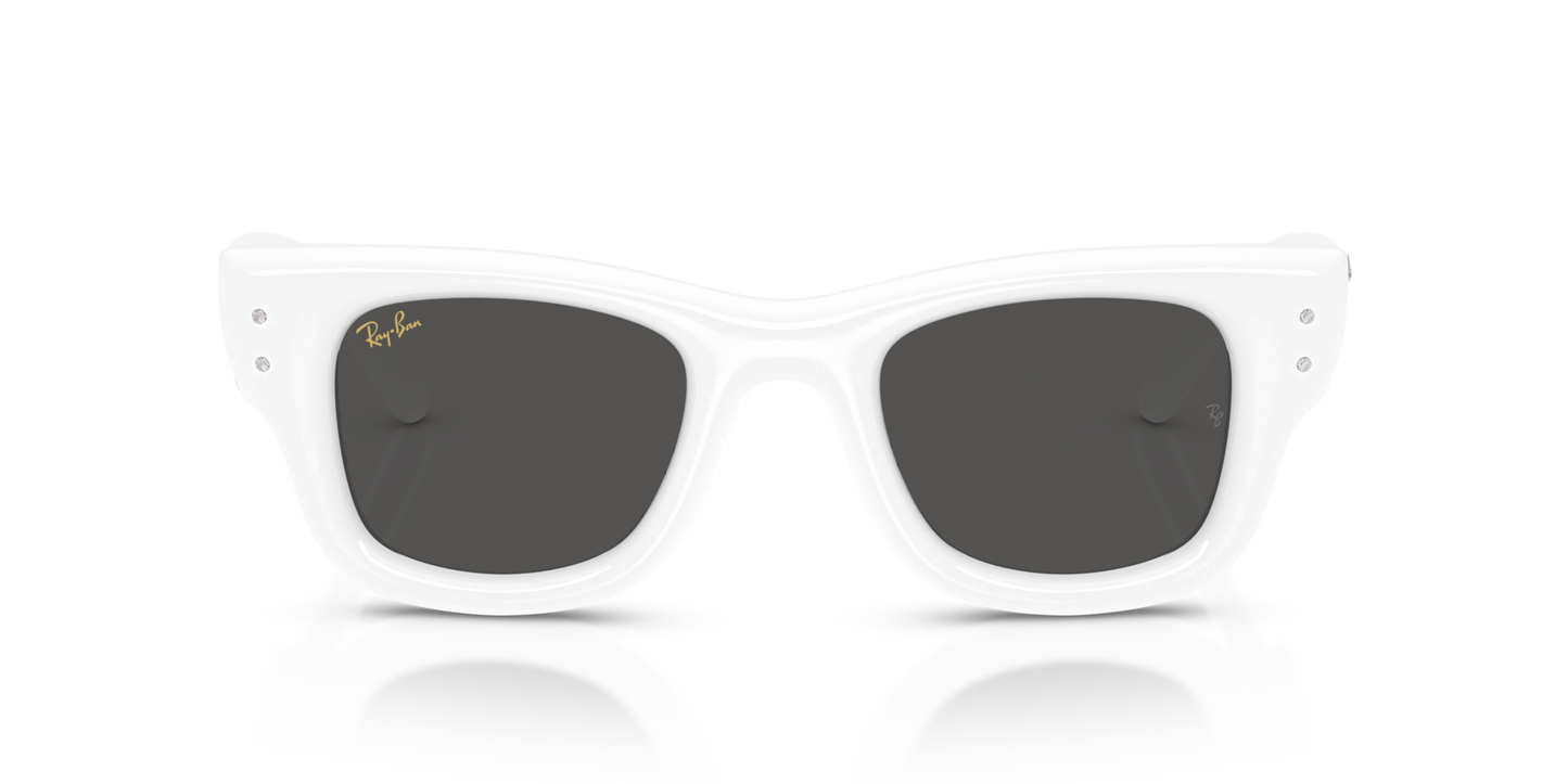 Ray-Ban 0RB4940B WAYFARER PUFFER 686387 White & Strass