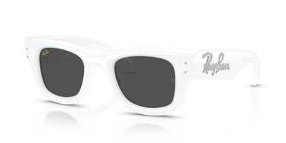 Ray-Ban 0RB4940B WAYFARER PUFFER 686387 White & Strass
