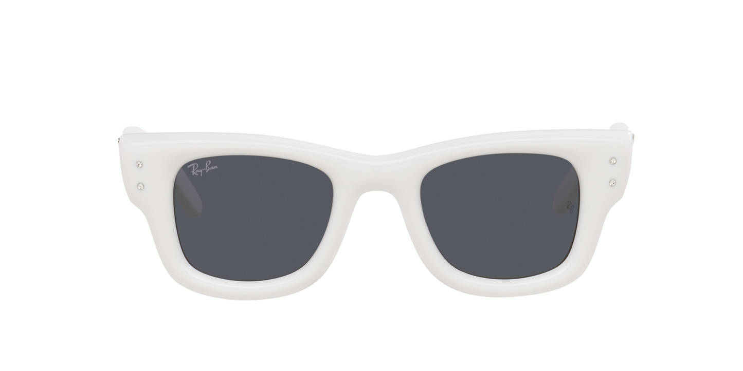 Ray-Ban 0RB4940B WAYFARER PUFFER 686387 White & Strass