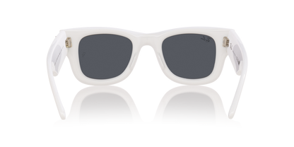 Ray-Ban 0RB4940B WAYFARER PUFFER 686387 White & Strass
