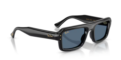 Ray-Ban Flacko Puffer, Black Blue Asap Rocky